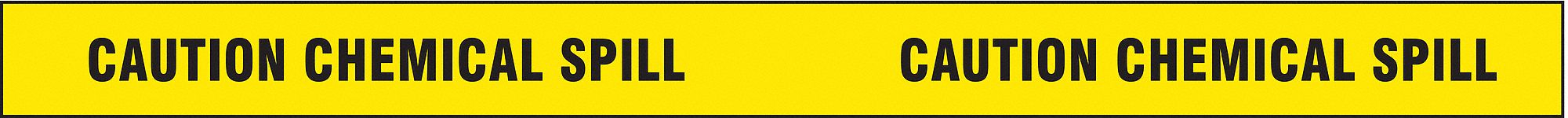 Barricade Tape, Yellow/Black, 500ft x 3 In