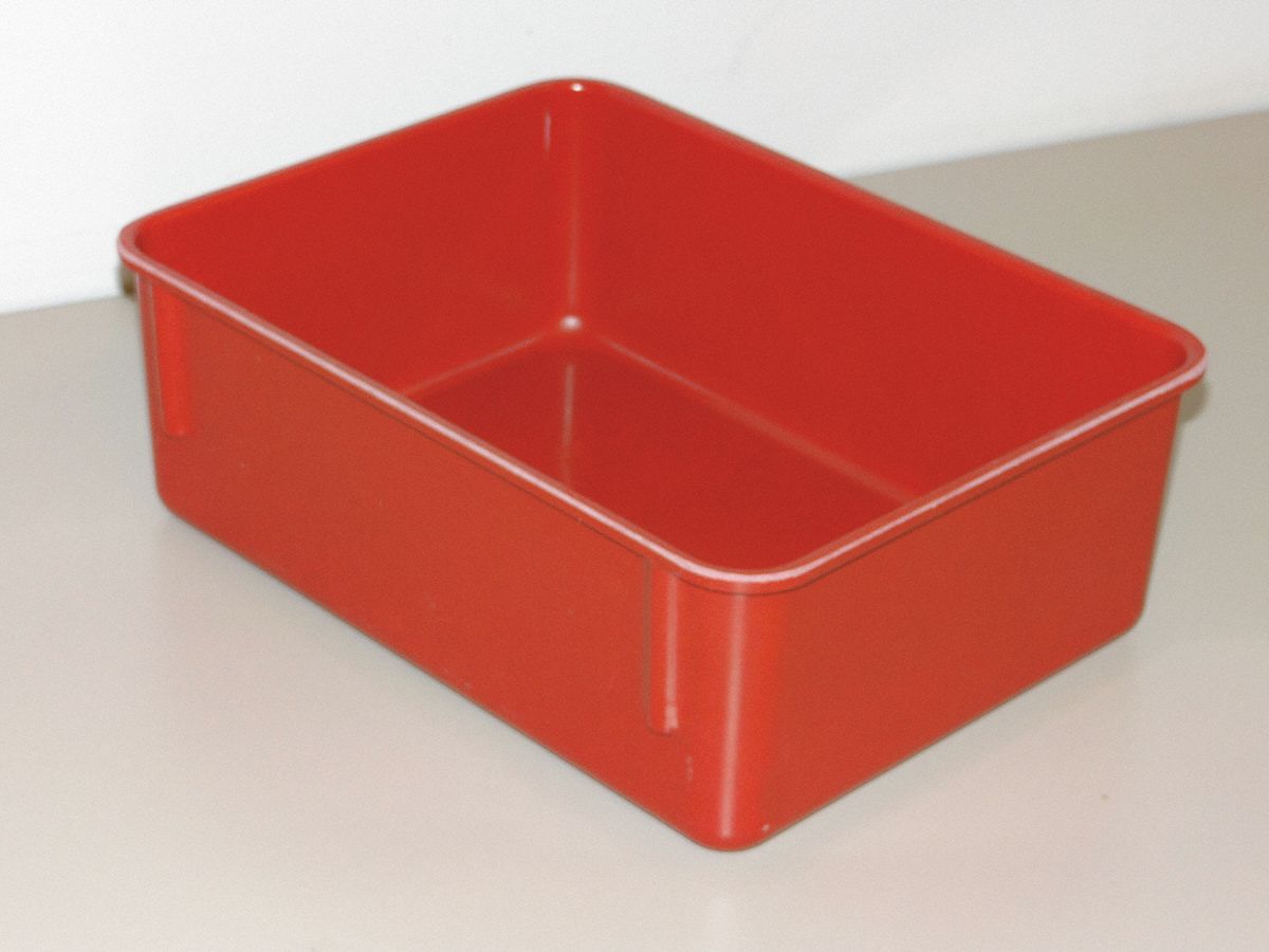 CONTAINER NESTING BOX RED 4 HX8 3/4
