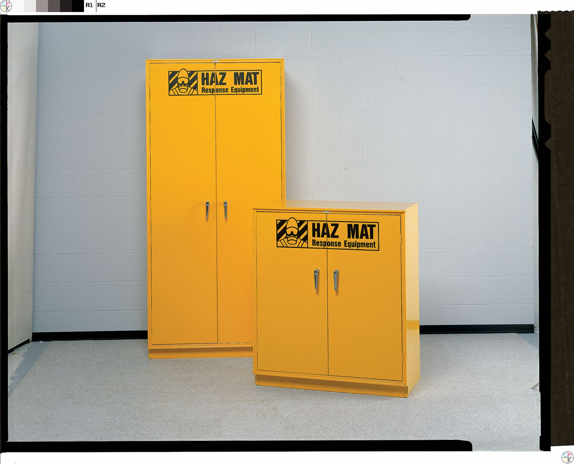 Combination Cabinet, Yellow