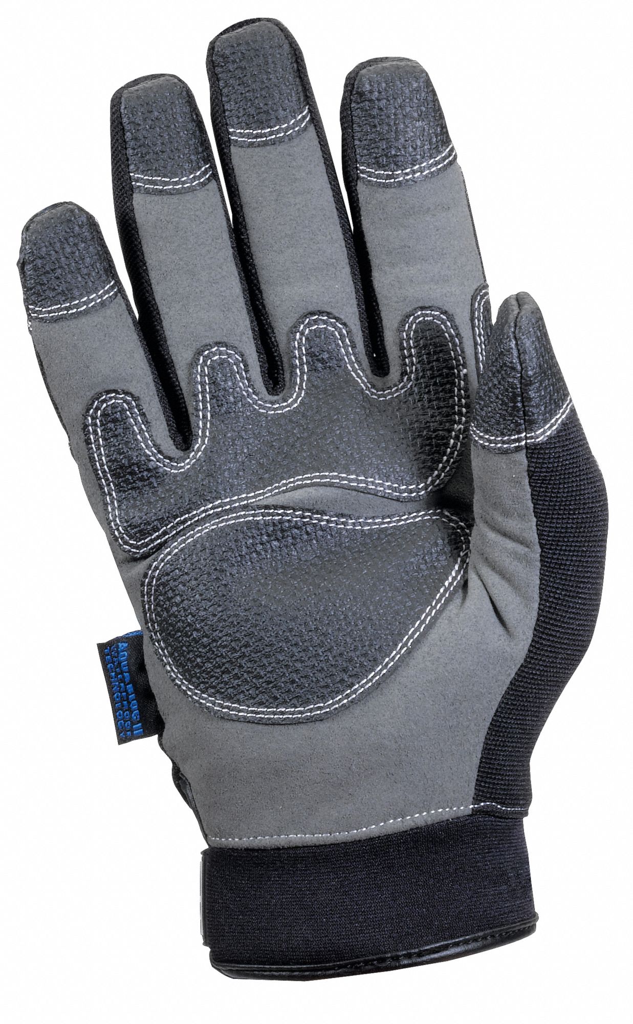 Cold Protection Gloves, L, Black/Gray, PR