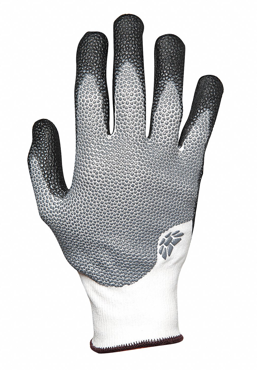 Cut Resistant Gloves, Salt/Pepper, S, PR