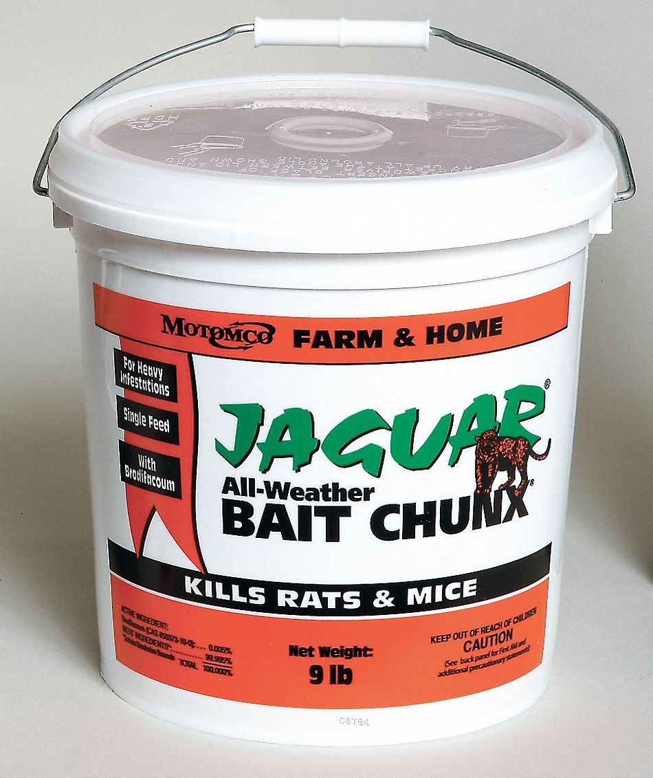 Rodent Bait, Pail, 9 Lb.