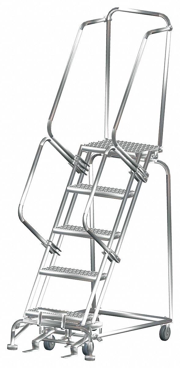 Lockstep Roll Ladder, T304 Steel, 50 In.H