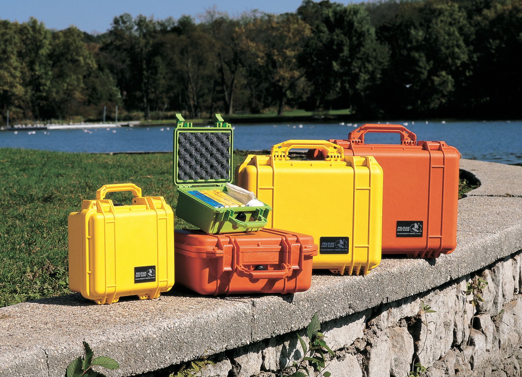 Shipping and Storage Case, Yellow