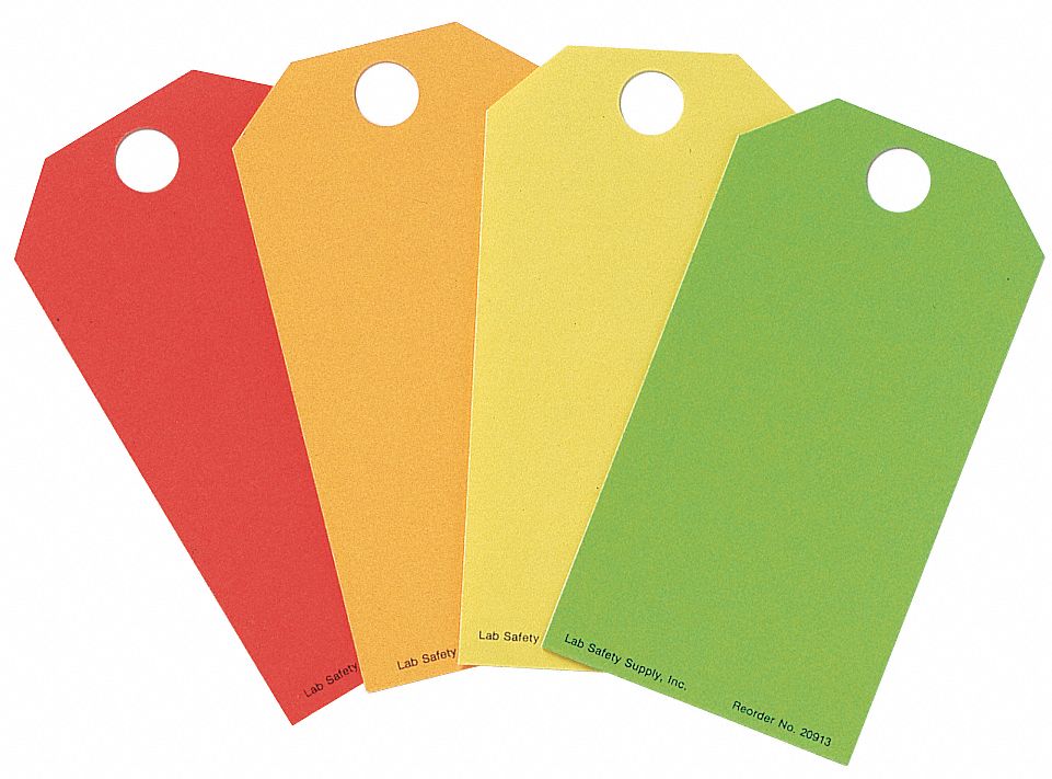 Blank Tag, 5-3/4 x 3 In, Cardstock, PK25