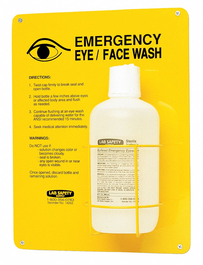 Eye Wash Station, 32 oz.