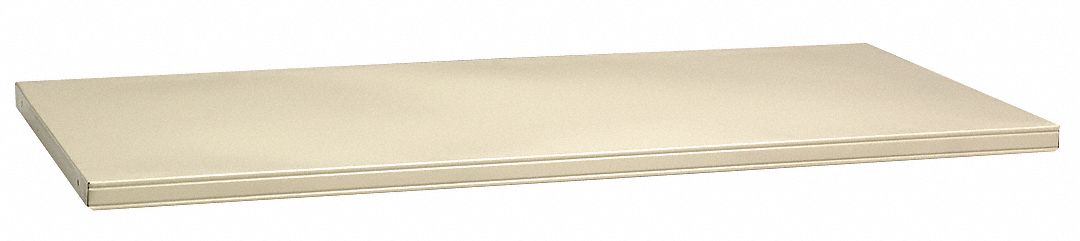 Shelf, 48 In x 24 In x 1-5/16 In, Sand