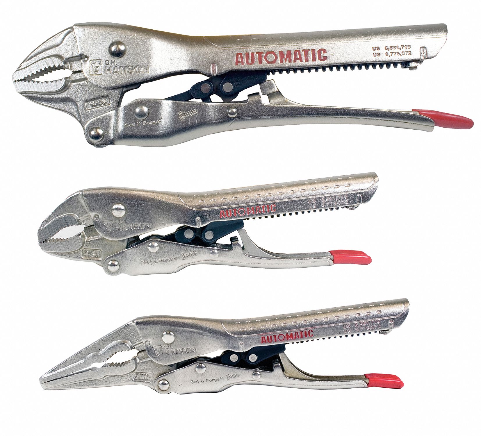 3 PC LOCKING PLIERS KIT