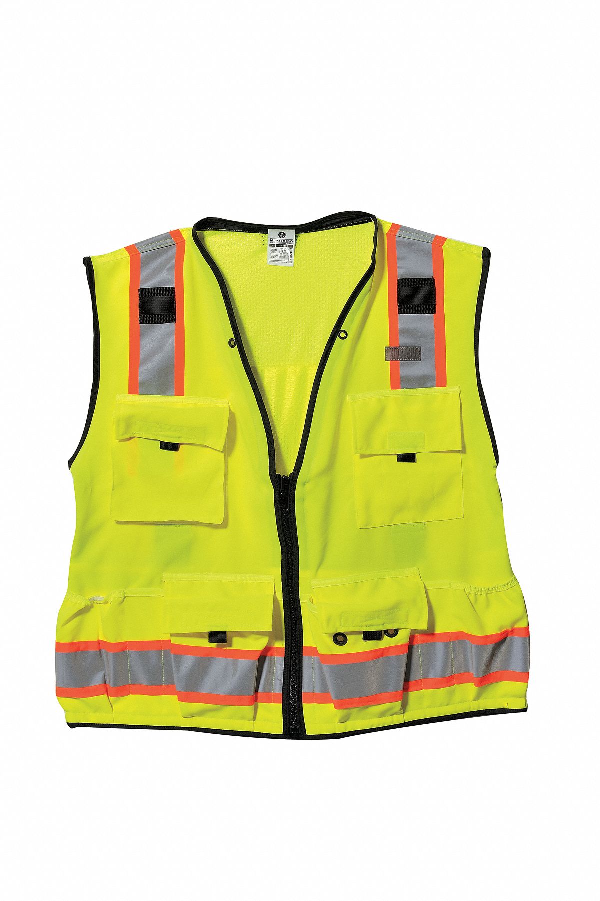 High Visibility Vest, Class 2, 3XL, Lime