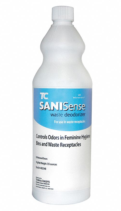 SaniSense Deodorizer Btl, 50 Doses, PK12