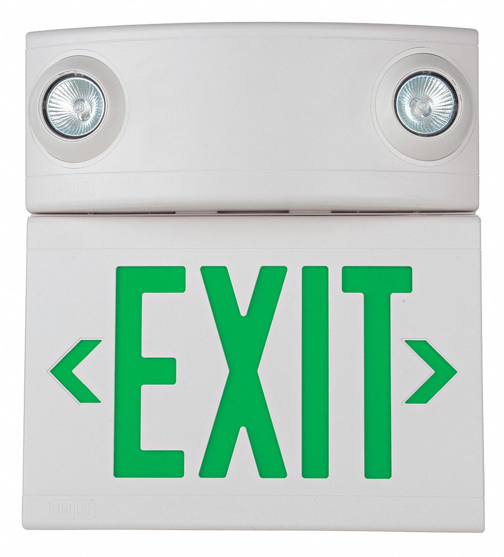 Exit Signs Emergency Lights Grainger