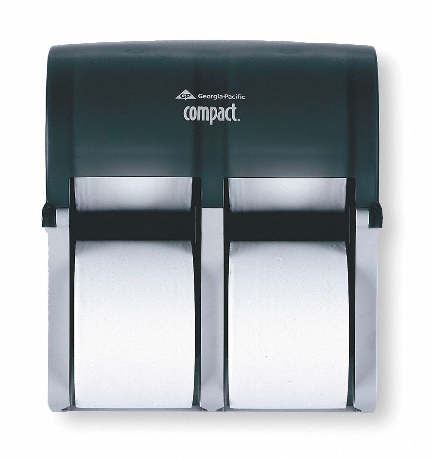 GEORGIA PACIFIC Bathroom Tissue Dispenser, Smoke   Toilet Paper 